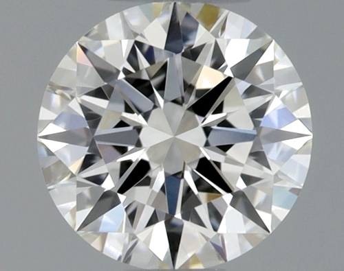 0.5 carat H-VVS2 Excellent cut Natūralus Round Deimantas (1)
