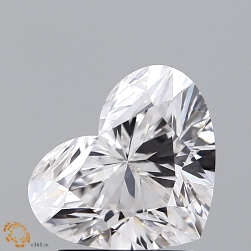 2.05 carat G-IF Natūralus Heart Deimantas (1)