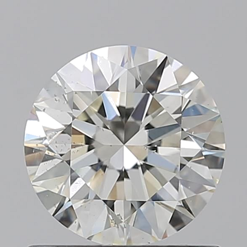0.9 carat K-SI1 Excellent cut Natūralus Round Deimantas (1)