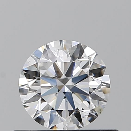 0.5 carat F-SI1 Excellent cut Natūralus Round Deimantas (1)