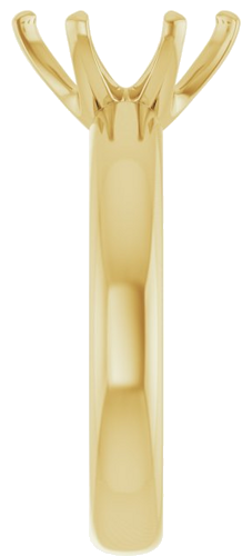 Sužadėtuvių Žiedas „Solstice Solitaire®“ 14k yellow gold Oval 10mm x 8mm (4)