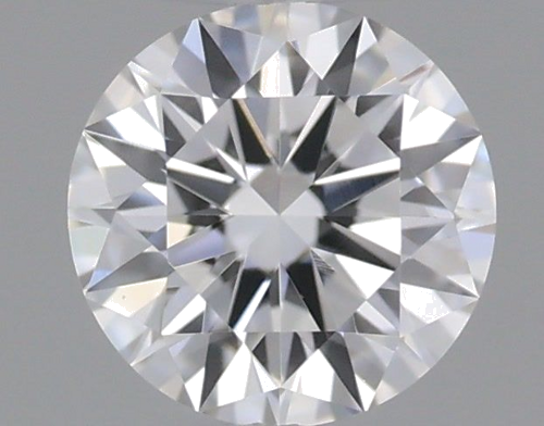 0.19 carat F-VVS2 Excellent cut Natūralus Round Deimantas (1)
