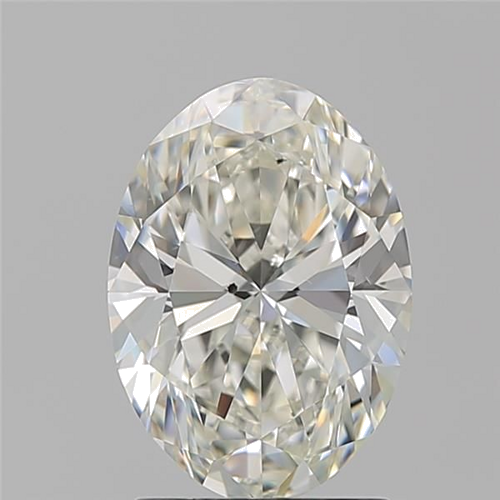 2.03 carat J-SI1 Natūralus Oval Deimantas (1)