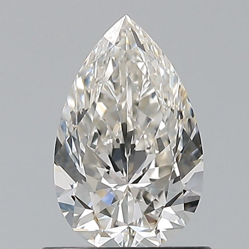 0.8 carat I-VVS1 Natūralus Pear Deimantas (1)