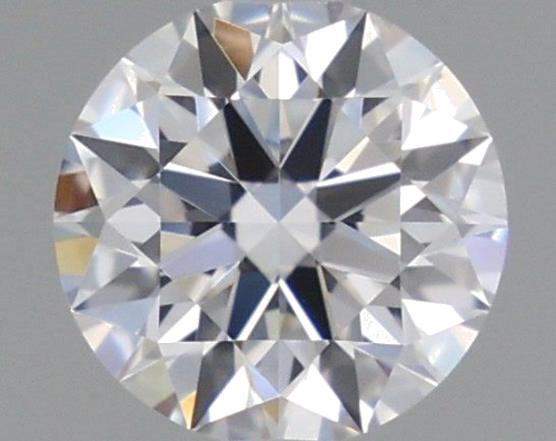 0.55 carat F-VVS1 Excellent cut Natūralus Round Deimantas (1)