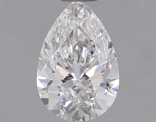0.61 carat G-VVS2 Natūralus Pear Deimantas (1)