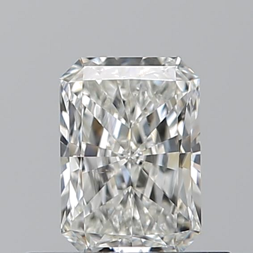 0.5 carat H-VS2 Natūralus Radiant Deimantas (1)