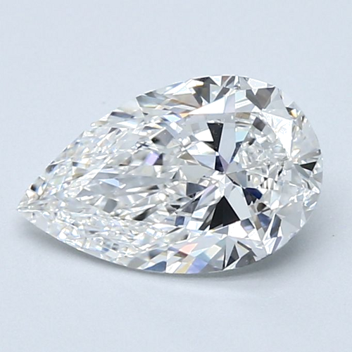 1.72 carat E-VS1 Natūralus Pear Deimantas (1)