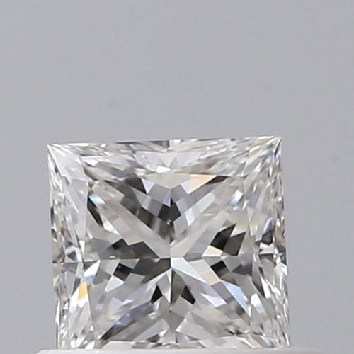 0.44 carat D-VS2 Natūralus Princess Deimantas (1)