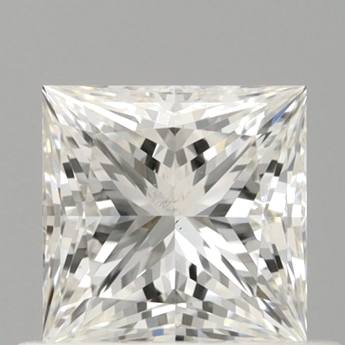 0.63 carat G-SI1 Natūralus Princess Deimantas (1)