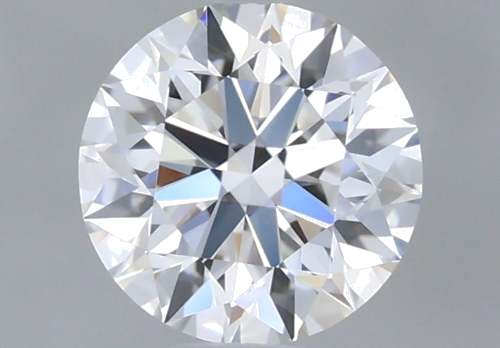 0.44 carat E-VVS1 Excellent cut Natūralus Round Deimantas (1)