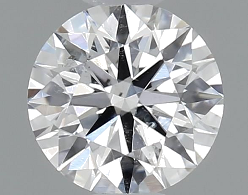 0.31 carat F-SI2 Excellent cut Natūralus Round Deimantas (1)
