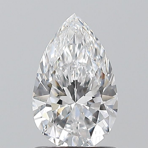 1.01 carat D-VS2 Natūralus Pear Deimantas (1)