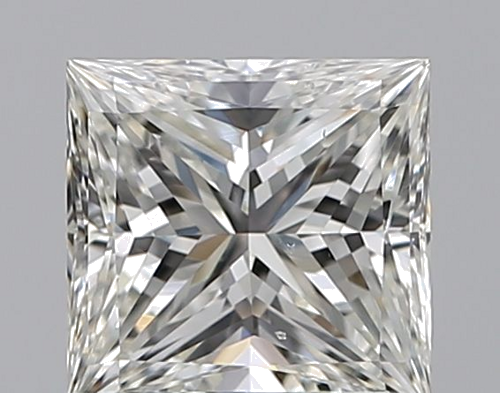 0.9 carat H-VS2 Natūralus Princess Deimantas (1)