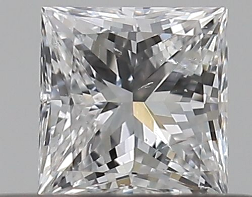 0.3 carat D-SI2 Natūralus Princess Deimantas (1)