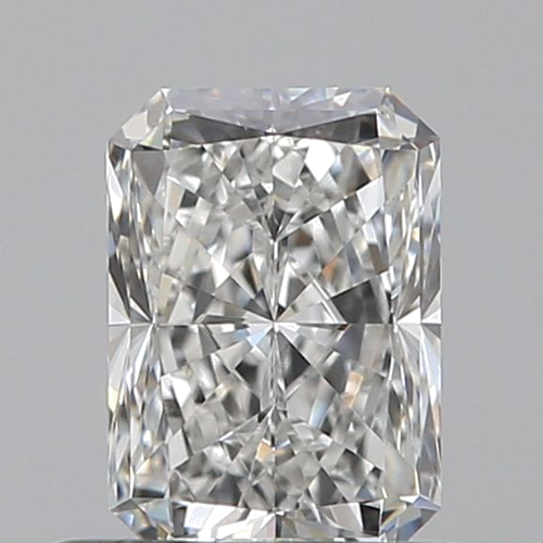 0.7 carat F-VVS1 Natūralus Radiant Deimantas (1)