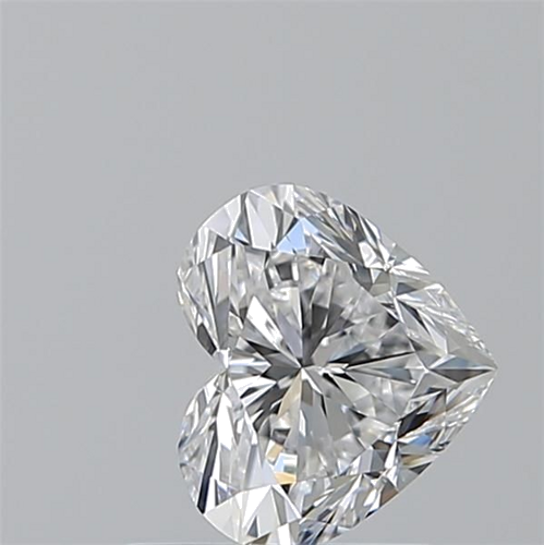 1.0 carat D-VVS2 Natūralus Heart Deimantas (1)