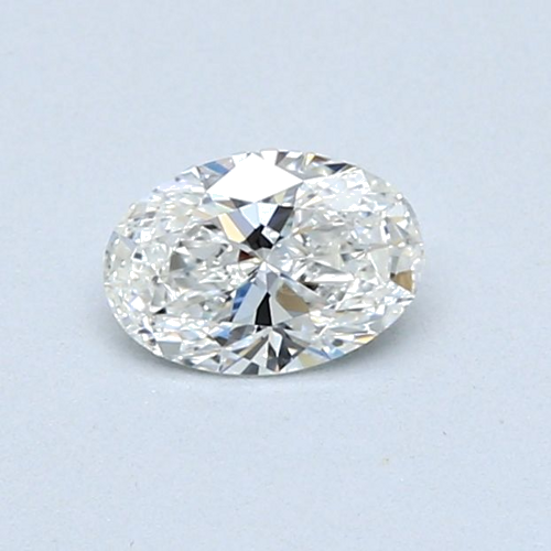 0.43 carat F-VS1 Natūralus Oval Deimantas (1)