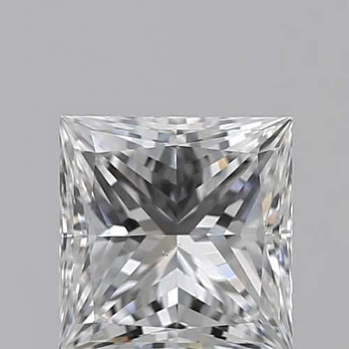 1.01 carat F-VS2 Natūralus Princess Deimantas (1)