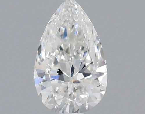0.51 carat G-SI1 Natūralus Pear Deimantas (1)