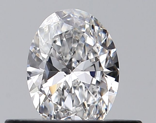 0.34 carat D-VVS1 Natūralus Oval Deimantas (1)