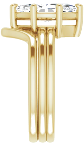 Sužadėtuvių Žiedas „Solitaire“ 14k yellow gold Marquise 12mm x 6mm (9)