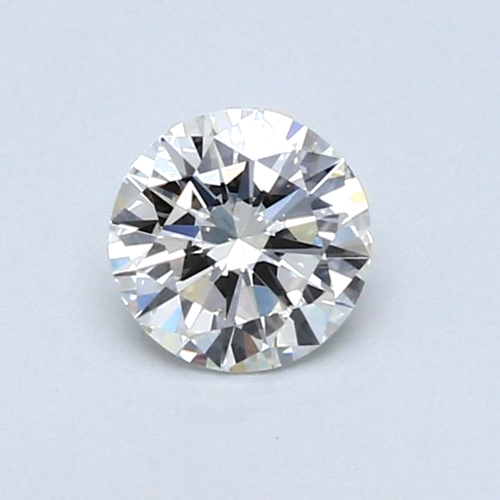 0.48 carat I-VS2 Very Good cut Natūralus Round Deimantas (1)