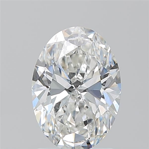 1.59 carat G-SI2 Natūralus Oval Deimantas (1)