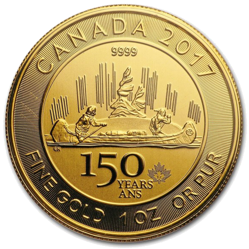 1 oz Voyageur 2017 Canada Gold Coin (1)