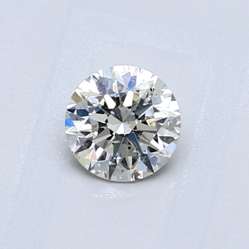 0.51 carat K-SI2 Very Good cut Natūralus Round Deimantas (1)