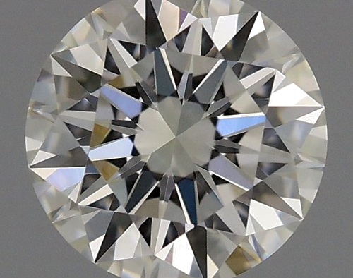 0.53 carat I-VVS1 Excellent cut Natūralus Round Deimantas (1)