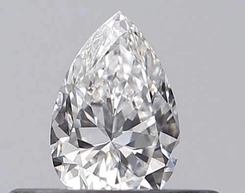 0.24 carat E-VS1 Natūralus Pear Deimantas (1)