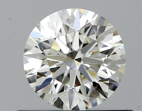0.52 carat I-VS2 Excellent cut Natūralus Round Deimantas (1)