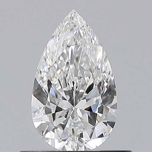 0.55 carat E-VVS1 Natūralus Pear Deimantas (1)