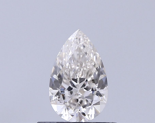 0.52 carat J-SI2 Natūralus Pear Deimantas (1)