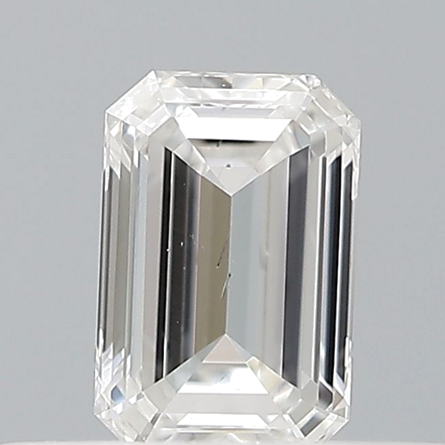 0.23 carat F-SI2 Natūralus Emerald Deimantas (1)