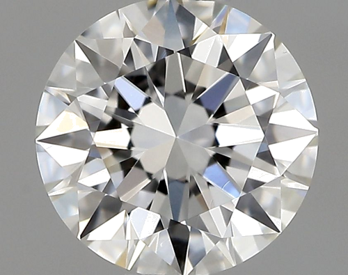 0.58 carat F-VVS2 Excellent cut Natūralus Round Deimantas (1)