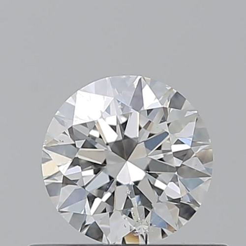 0.5 carat G-SI2 Excellent cut Natūralus Round Deimantas (1)