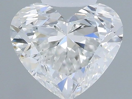 0.3 carat F-SI1 Natūralus Heart Deimantas (1)