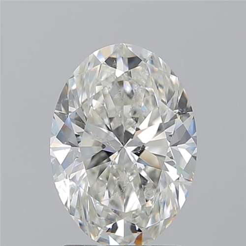2.21 carat I-SI2 Natūralus Oval Deimantas (1)