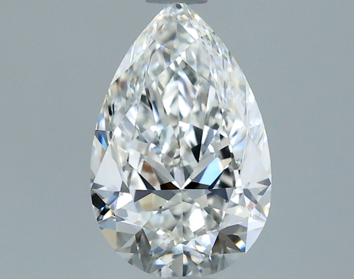 0.5 carat G-VVS1 Natūralus Pear Deimantas (1)