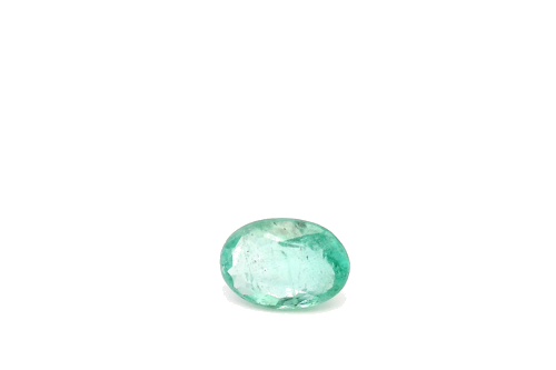 0.37 carat GREEN Oval Smaragdas (1)