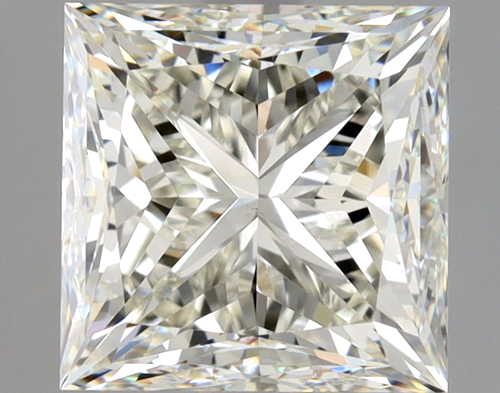 3.0 carat K-VS1 Natūralus Princess Deimantas (1)