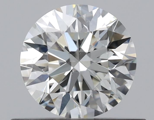 0.5 carat I-SI1 Excellent cut Natūralus Round Deimantas (1)