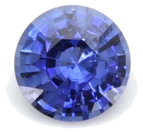 0.58 carat BLUE Round Safyras (1)