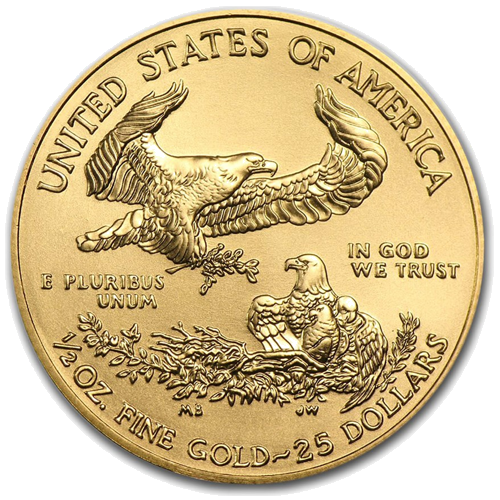 1/2 oz Американский Орел золотая монета (разные годы выпуска) (1)