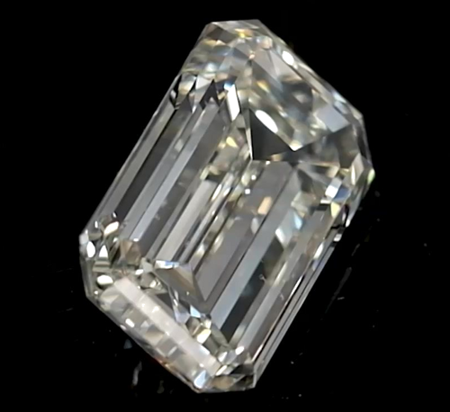3.0 carat K-SI1 Natūralus Emerald Deimantas (1)