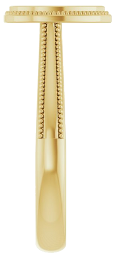 Sužadėtuvių Žiedas „Bezel-Set Solitaire“ 14k yellow gold Pear 8mm x 5mm (4)
