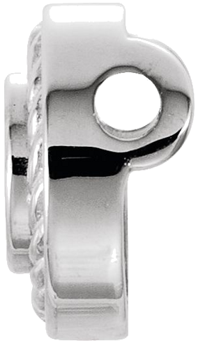 14K White 3 mm Round Rope Pendant Mounting (2)