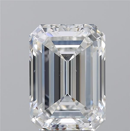 5.05 carat F-VS2 Natūralus Emerald Deimantas (1)